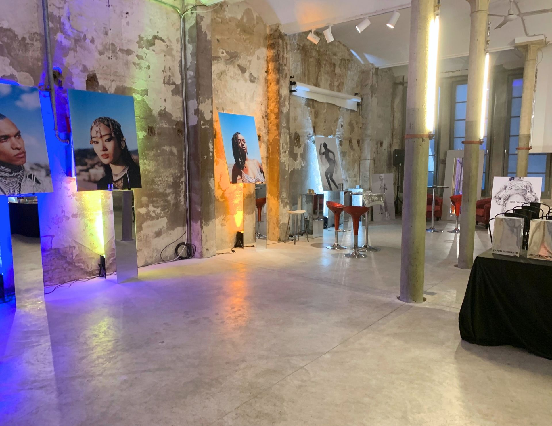 Evento organizado para Paco Rabanne